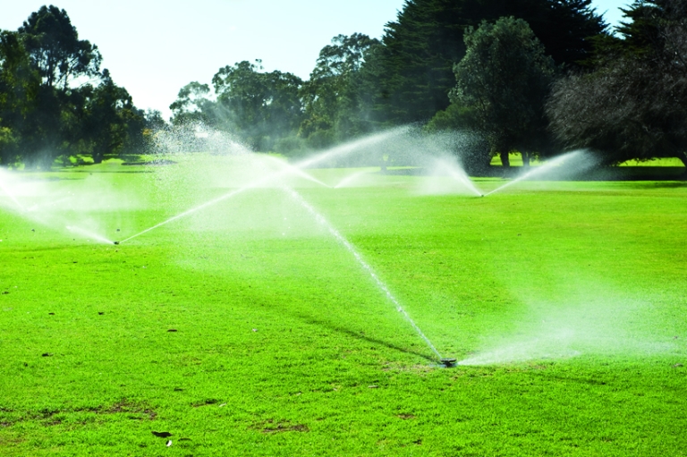 cowes golf course sprinklers Westernport Water